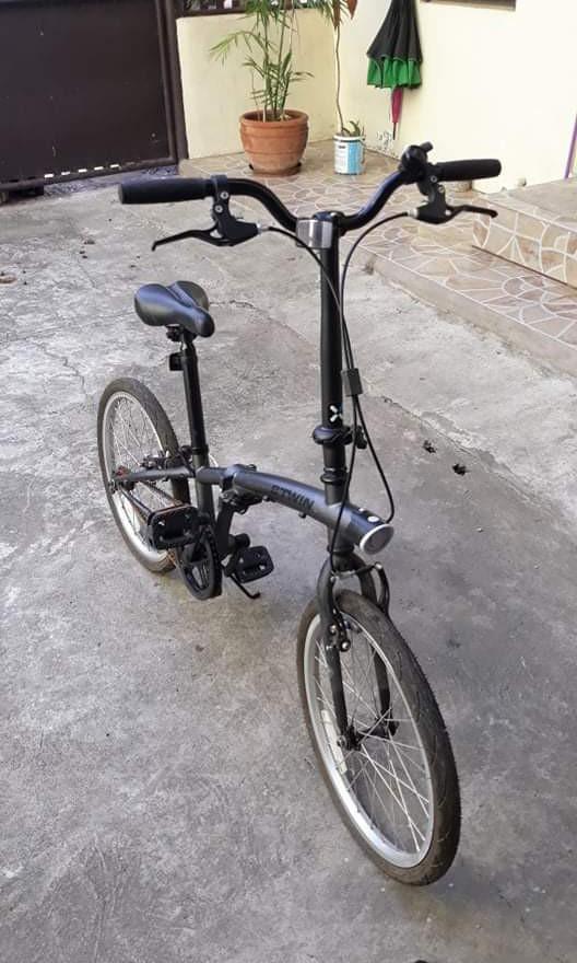 BTWIN Tilt 100 Folding Bike, Sports Equipment, Bicycles & Parts