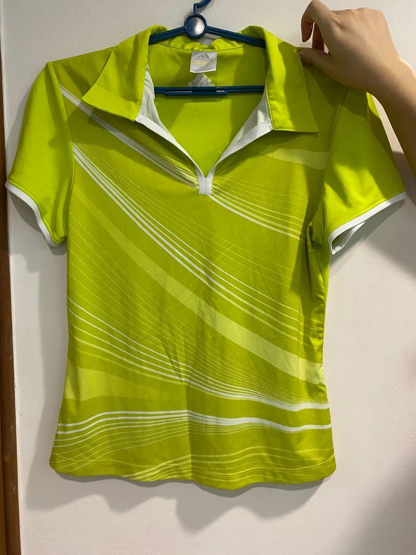 lime green adidas shirt