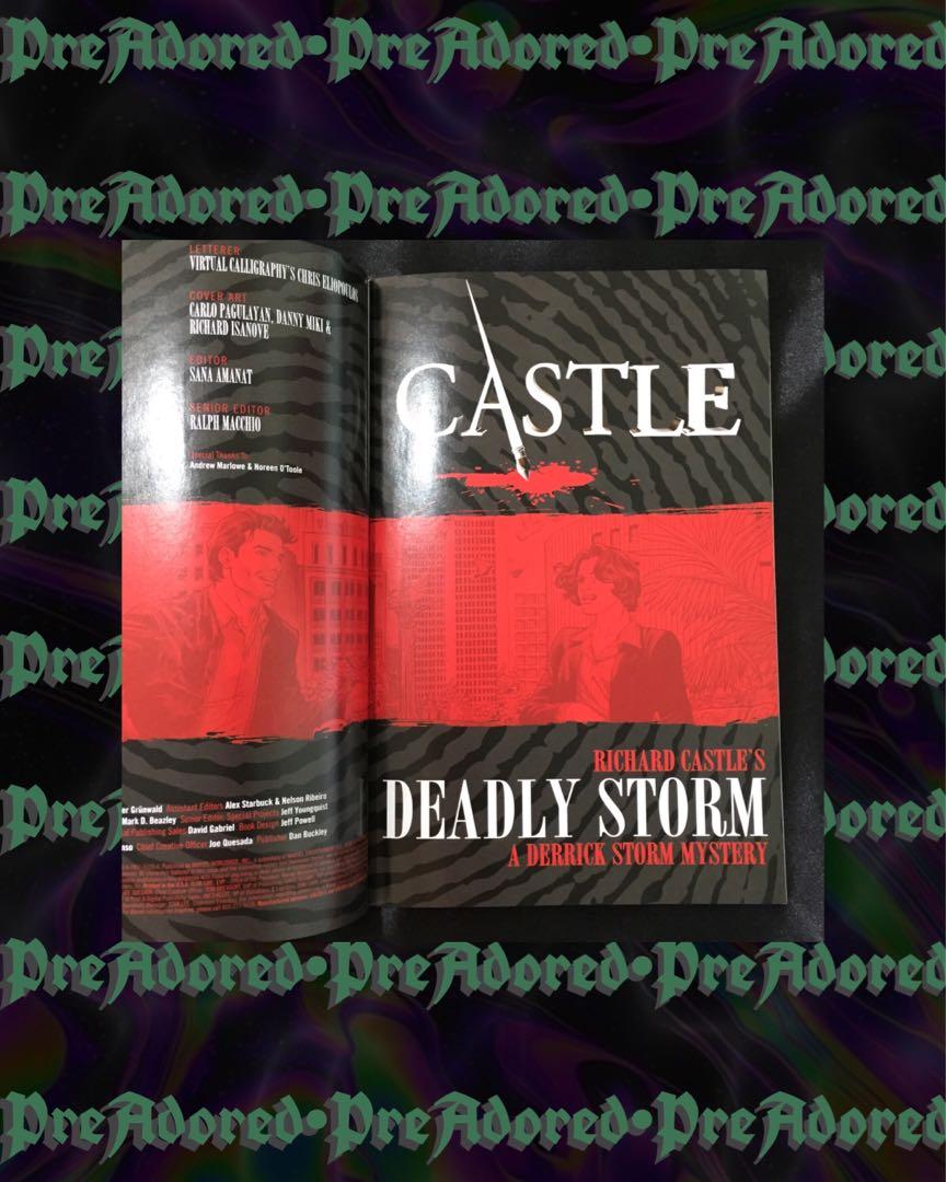 Marvel Richard Castle S Deadly Storm A Derrick Storm Mystery Books Comics Manga On Carousell