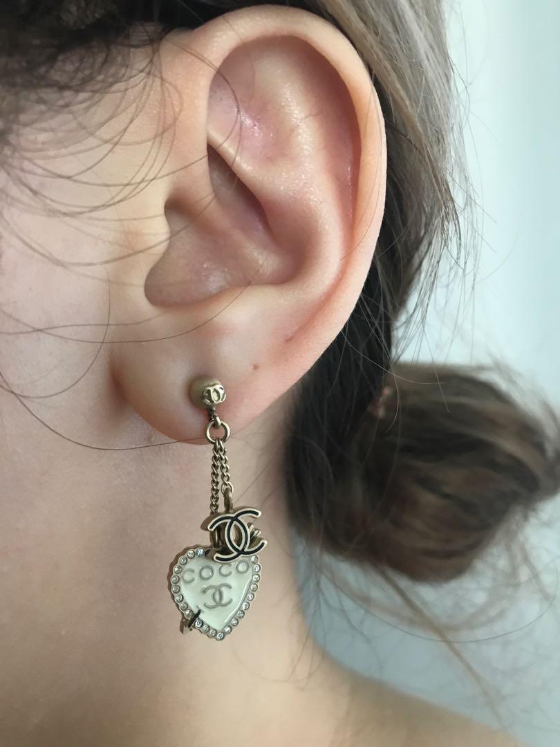 Chanel arrow cheap earrings