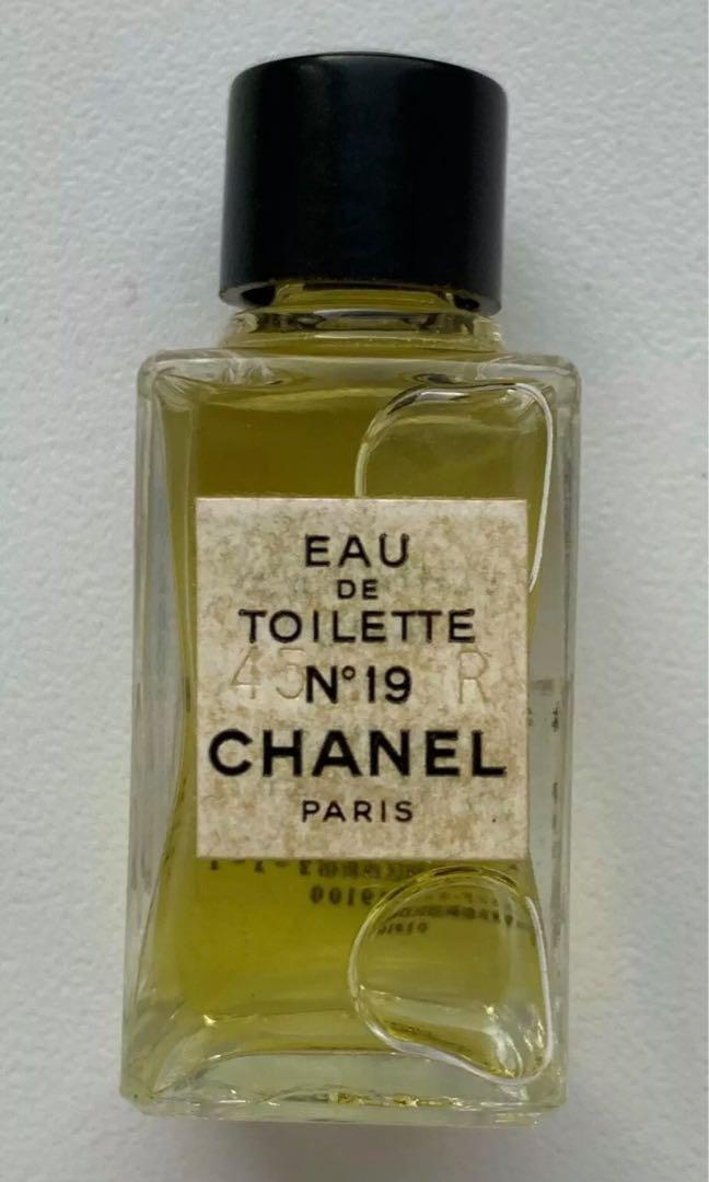 Chanel No19 by Chanel 14ml PARFUM Splash VINTAGE – Antoine de Scent