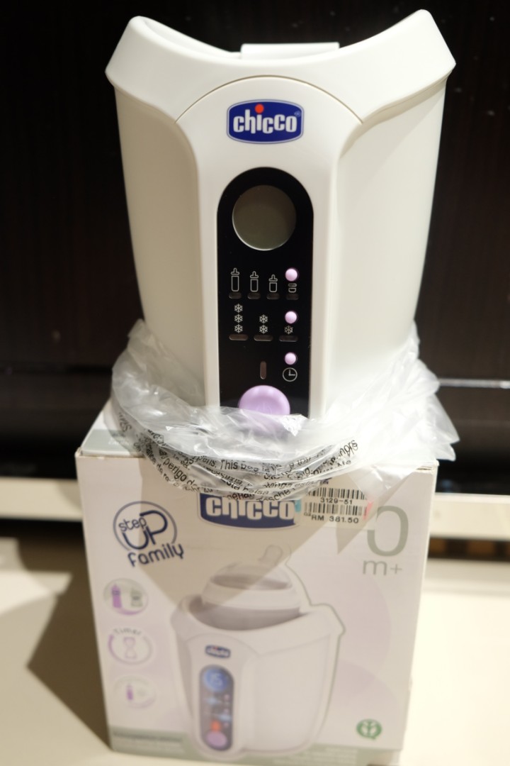 chicco digital bottle warmer