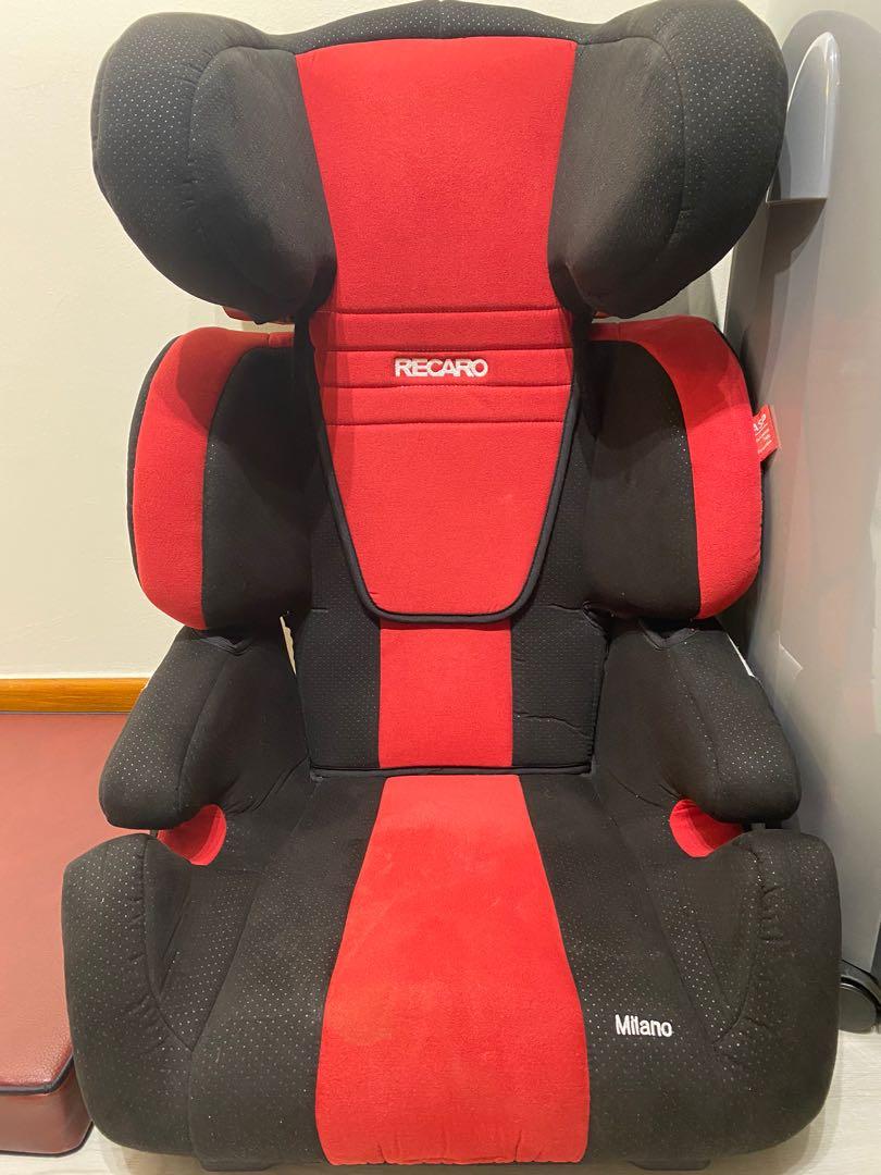 recaro milano booster seat