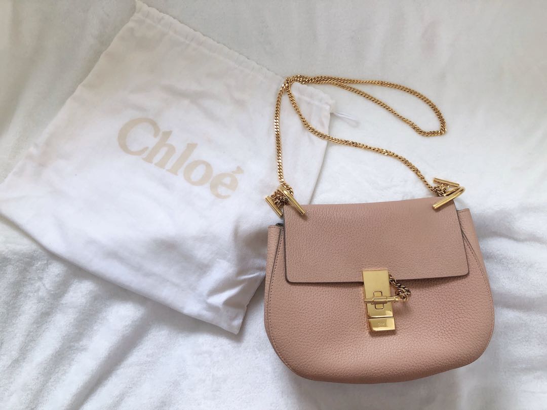 Chloe drew cement pink small best sale