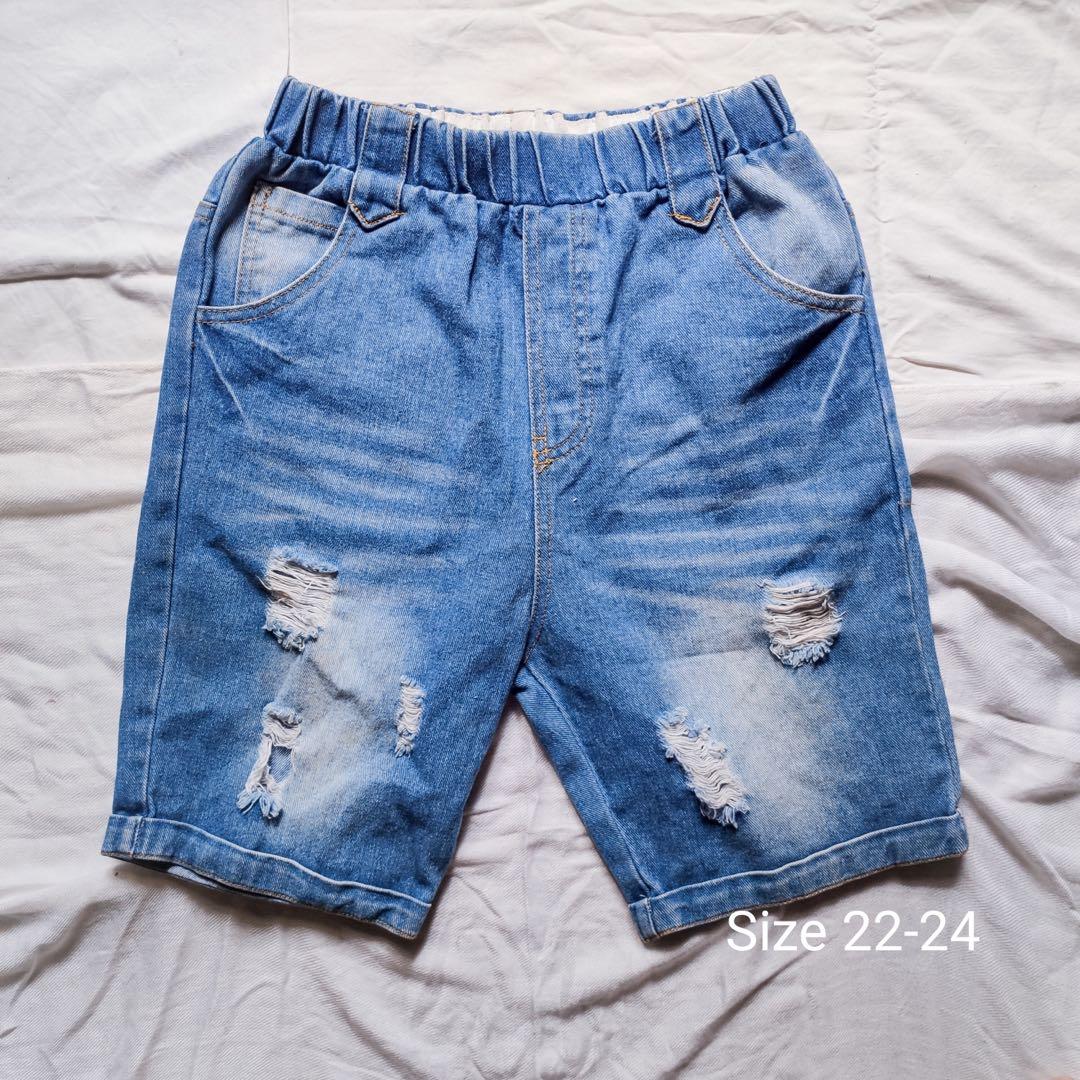 size 22 jean shorts