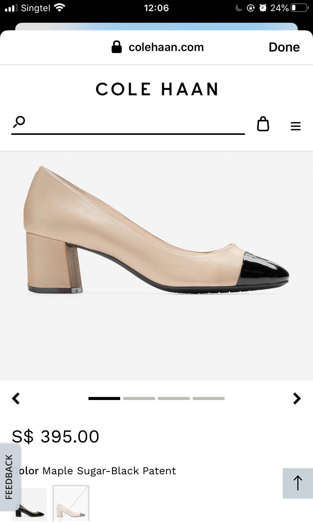 cole haan dawna pump black