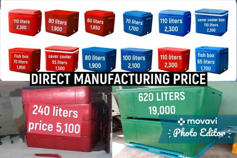 COOLER BOX ALL KINDS MANUFACTURING PRICE