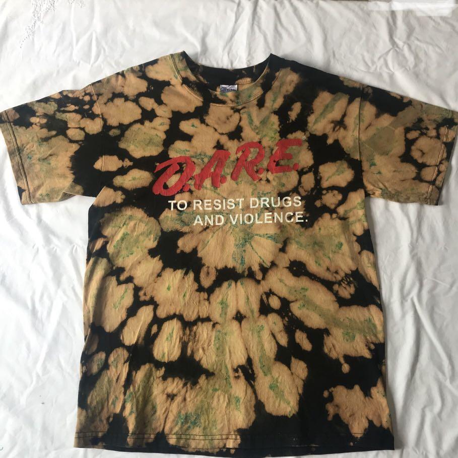 dare tie dye shirt