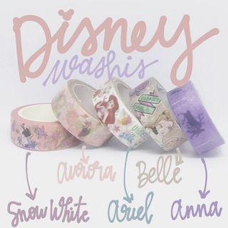 Disney Princess washis set