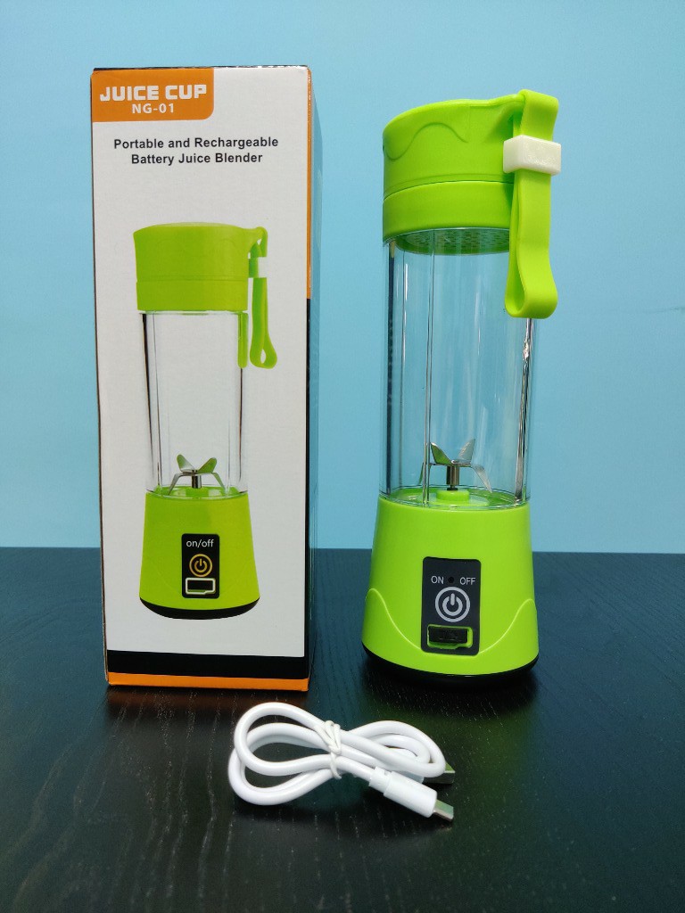 Portable Blender,Personal Size Blender Juicer Cup,Smoothies and Shakes Blender,Handheld Fruit Machine,Ice Blender Mixer Home, Size: 9.45, Green