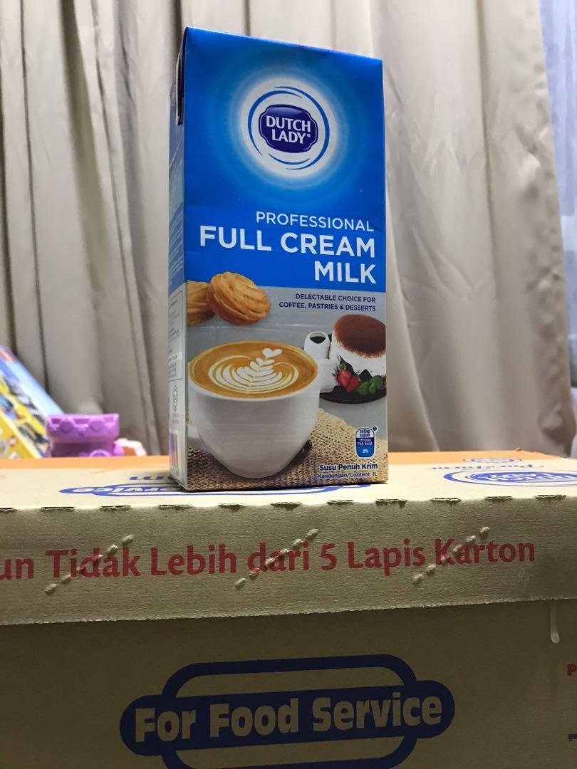 Dutch Lady Pure Farm Full Cream Milk Food Drinks Drinks On Carousell