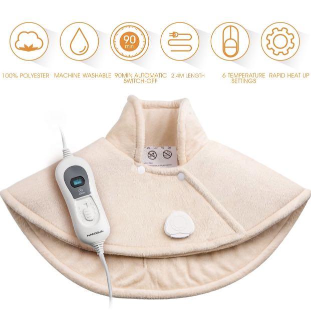 Electric warming Jacket Heat therapy // Warm and unwind the neck and
