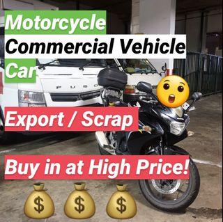 Export scrap all bikes!! Motorbike motorcycles