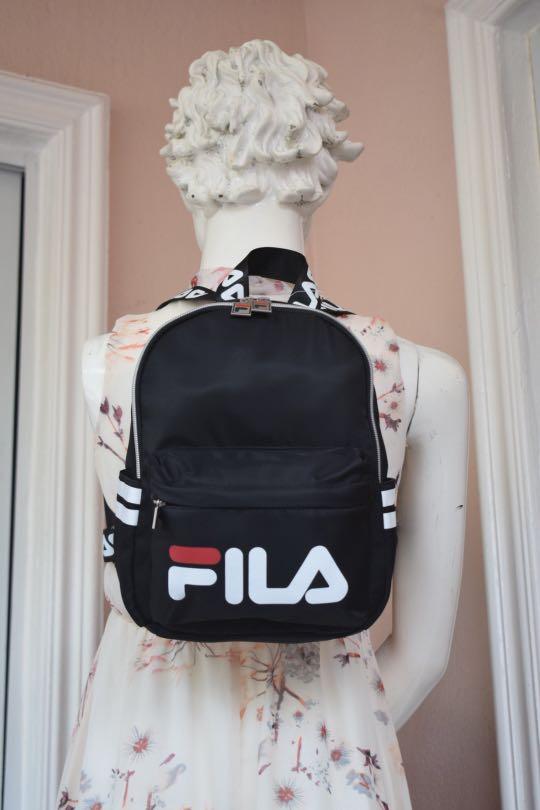 fila logo mini backpack
