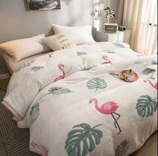 Fleece Blanket (Flamingo)
