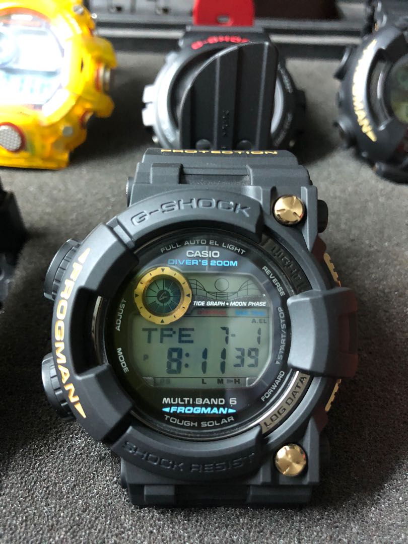 G-SHOCK Frogman GWF-1000G-1JR, 名牌, 手錶- Carousell