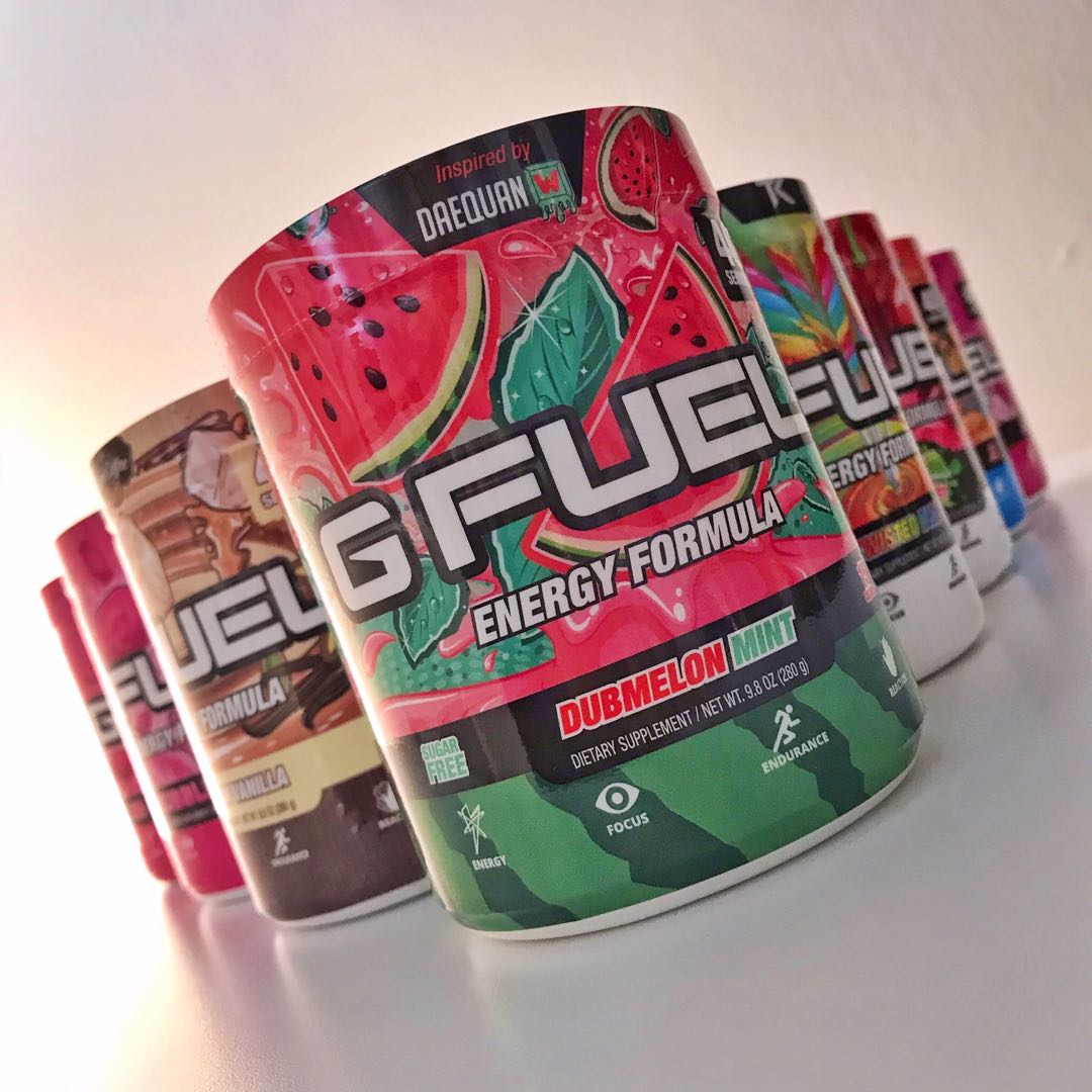 G FUEL(GFUEL) energy drink Dubmelon Mint flavour, Health & Nutrition