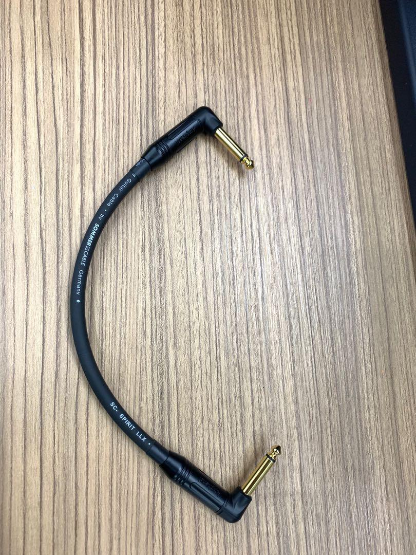 GERMAN PATCHING CABLE (Category: Cables & Adaptors) located in Selayang. Submitted by wei13th (Listing ID 1017385429, Image 1). Description: GERMAN SOMMER SPIRIT LLX CABLE 10Inch with Amphenol L mono To L mono Ready Stock.
