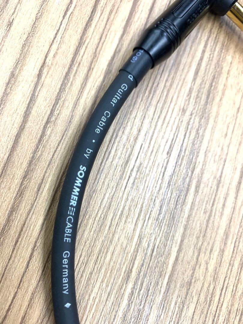 GERMAN PATCHING CABLE (Category: Cables & Adaptors) located in Selayang. Submitted by wei13th (Listing ID 1017385429, Image 3). Description: GERMAN SOMMER SPIRIT LLX CABLE 10Inch with Amphenol L mono To L mono Ready Stock.