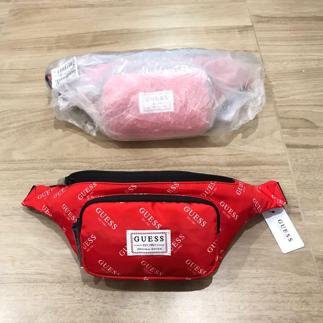 Guess pouch bag sale
