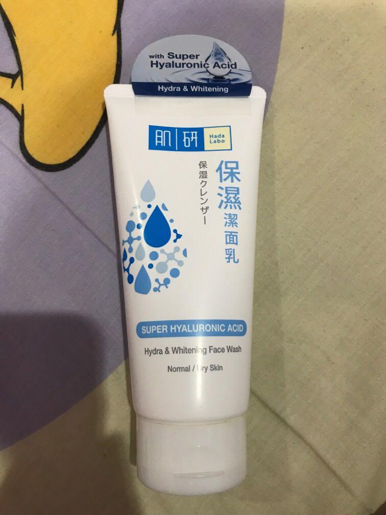 Hada Labo Super Hyaluronic Acid Face Wash Health Beauty Skin