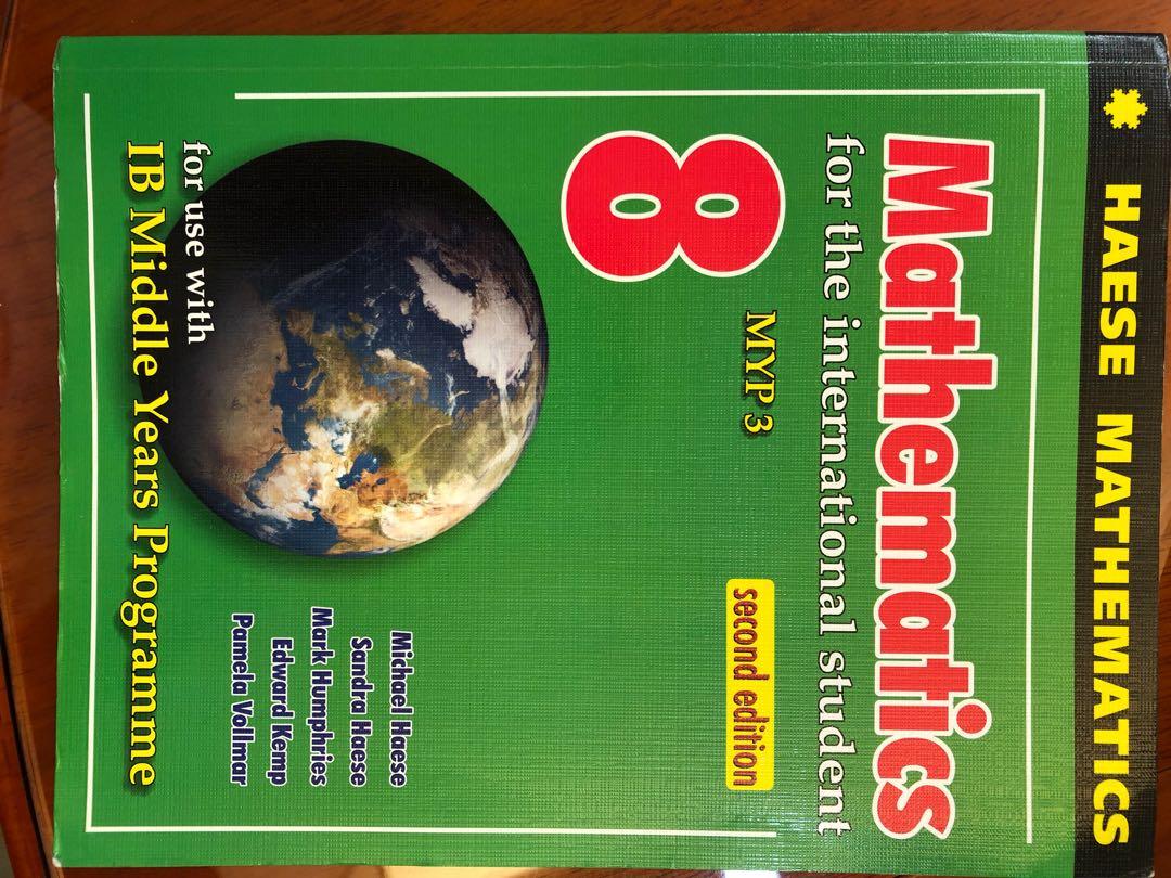Haese Mathematics 8 Myp3 Second Edition 興趣及遊戲 書本 And 文具 書本及雜誌 補充練習