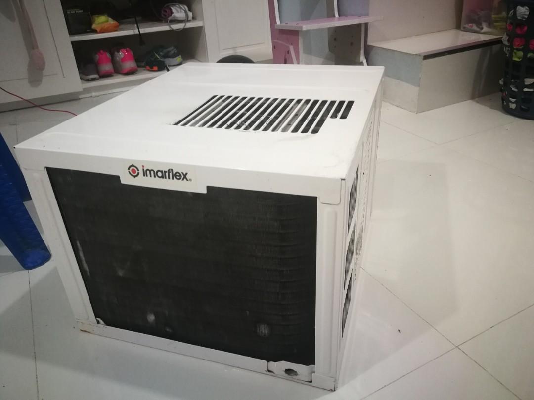 Imarflex window type 1hp (Category: Air Conditioning and Heating) located in Cebu City. Submitted by j3didiah (Listing ID 1017512134, Image 3). Description: window type aircon 1hp used.
