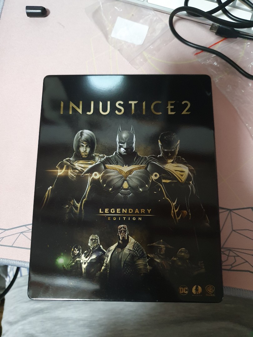 Injustice 2 legendary steelbook edition Video Gaming Video Games