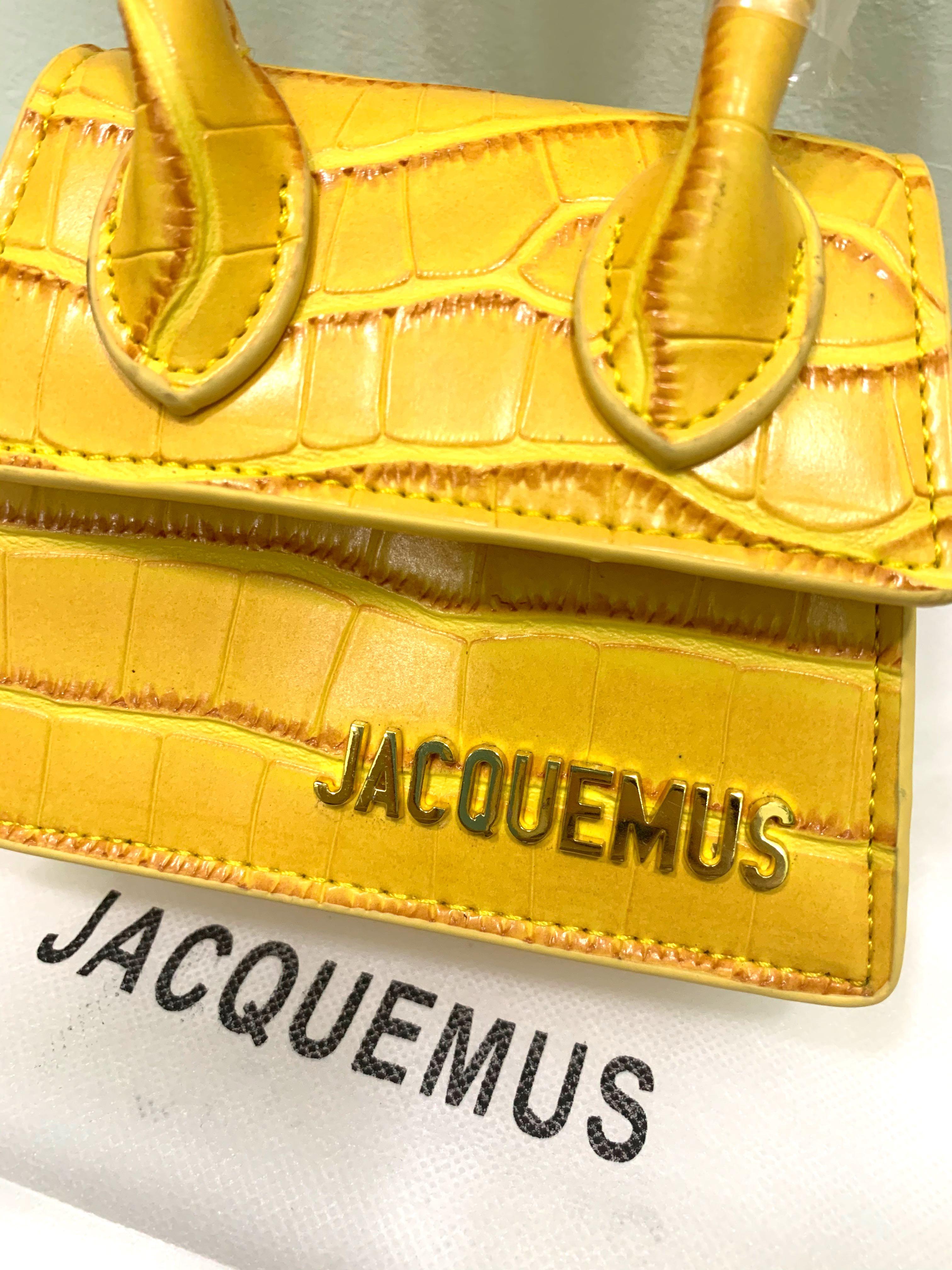 Jacquemus mini bag yellow sale