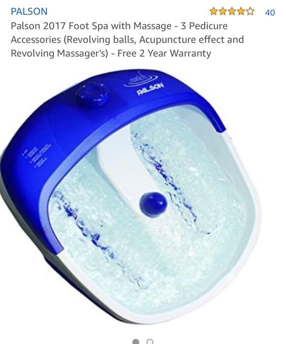 Jacuzzi Foot Bath, Beauty & Personal Care, Foot Care on Carousell