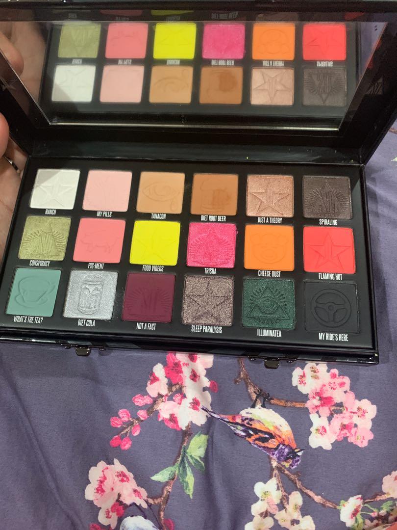 Jeffree Star Conspiracy Palette Health Beauty Makeup On Carousell