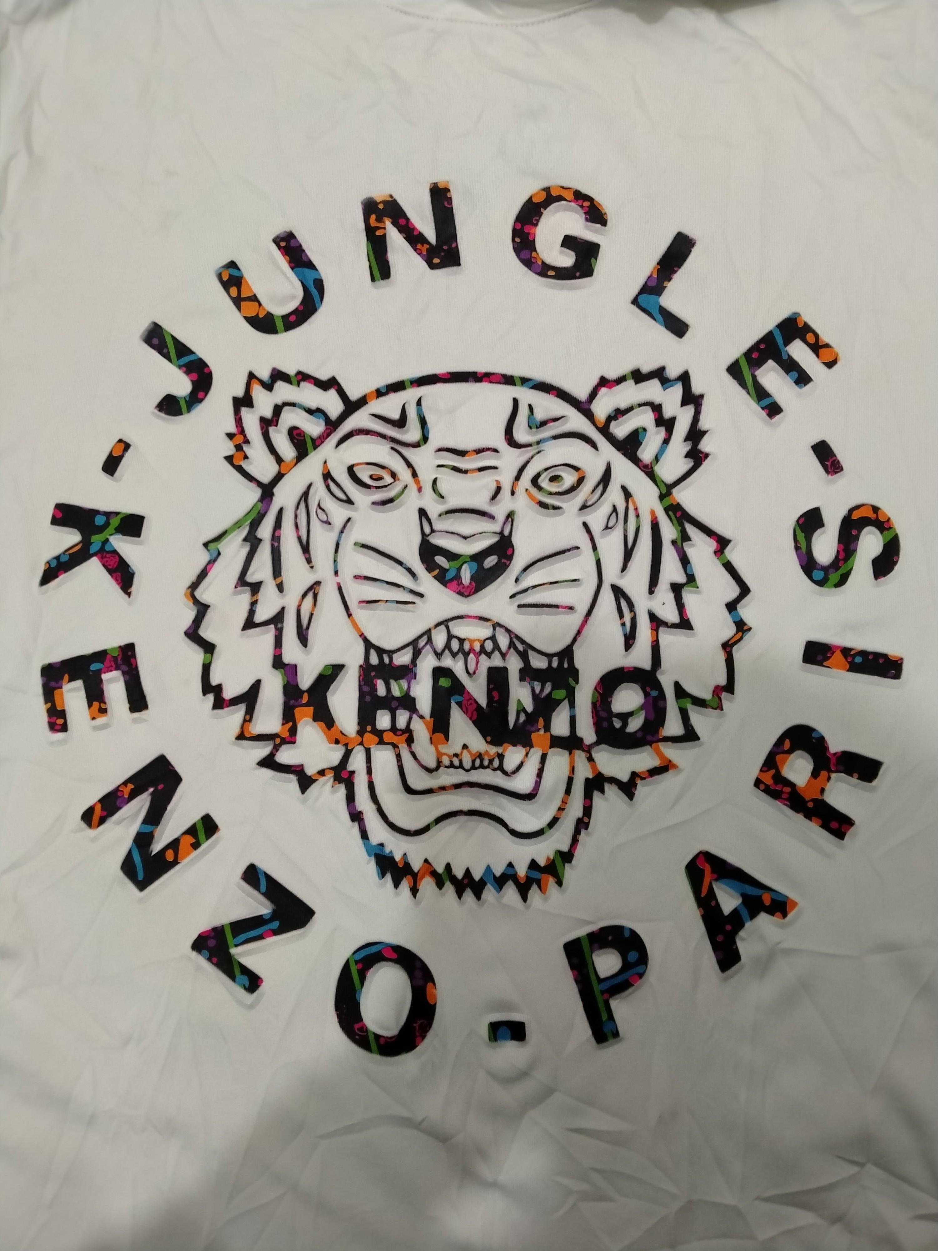 Jungle kenzo paris t shirt on sale