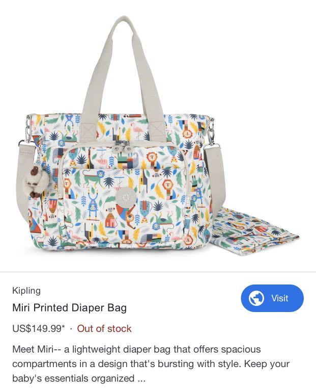 kipling mommy bag