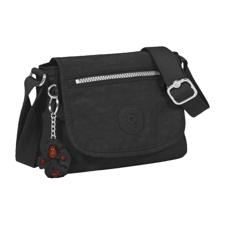 Kipling Sabian Crossbody Mini Bag, Black, Women's Fashion, Bags