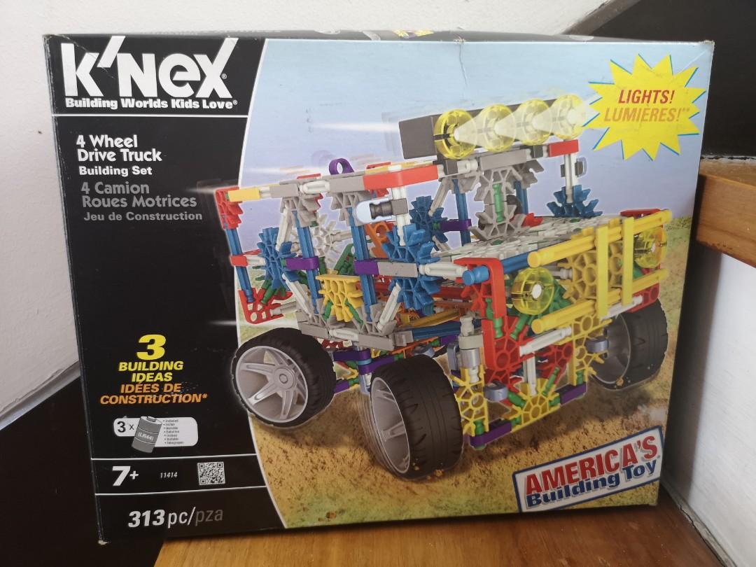 knex 4 wheel drive truck