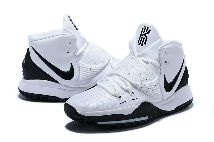 Kyrie 6s black online and white