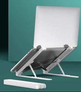 Foldable Laptop Riser / Stand in Black or White color