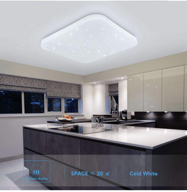 LED ceiling light (Category: Lighting) located in Singapore. Submitted by alyyssss (Listing ID 1017584921, Image 1). Description: Features & details ▒Patented product▒: Unique appearance and installation design, won the patent certificate.This ceiling light is easy to install, it's the ideal choice for bathroom bedroom kitchen shower living dinning room study corridors and other places. ▒Leading LED technology and production process▒: This light 