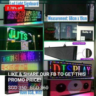 Led Signboard Light Preorder China.