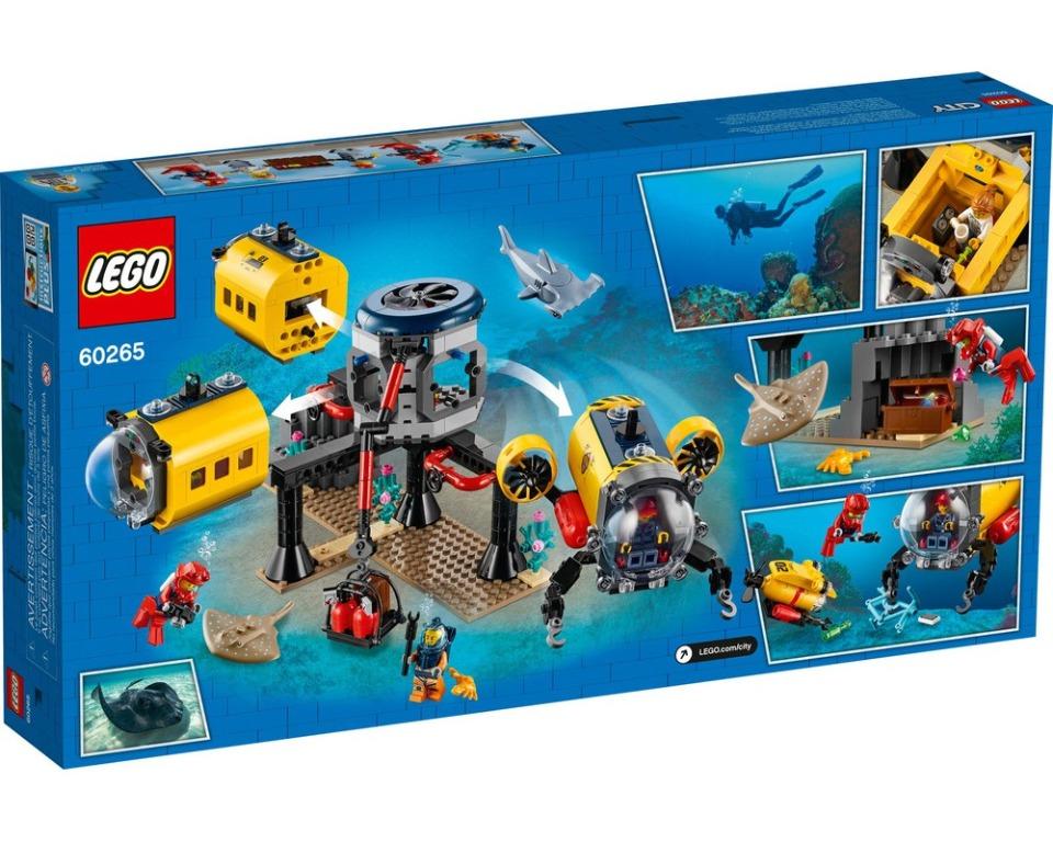 LEGO City 60265 Ocean Exploration Base 60266 Ocean Exploration Ship Hobbies Toys Toys Games on Carousell