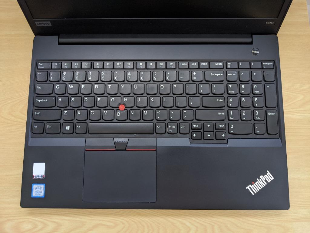 Lenovo Thinkpad E580 15 Inch Core I5 8250u 8gb 128gb Ssd Electronics Computers Laptops On Carousell