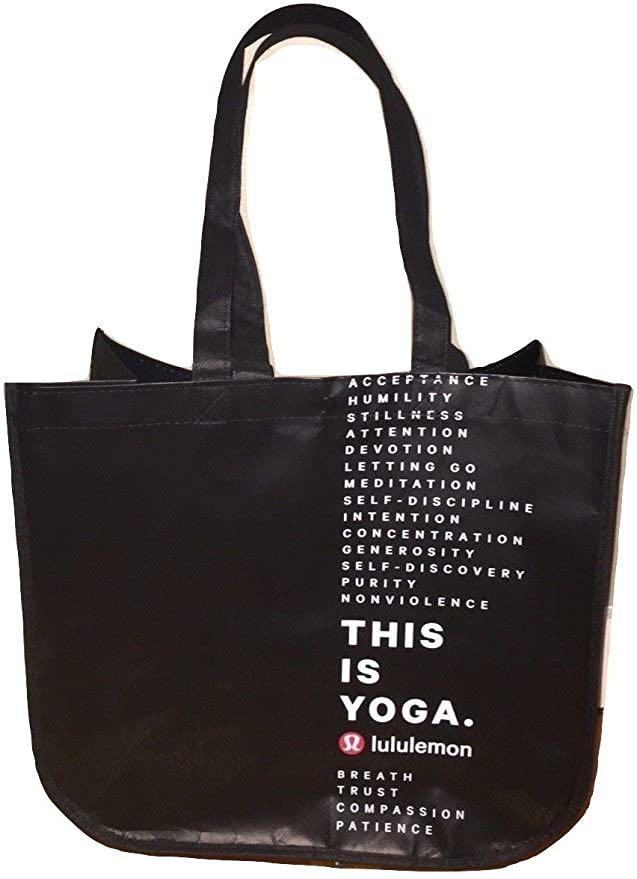 leather lululemon bag