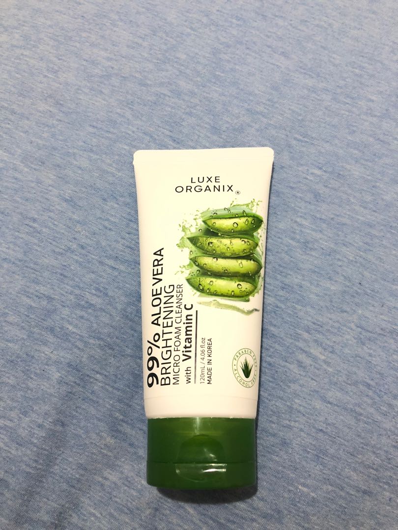 luxe organix 99 aloe vera