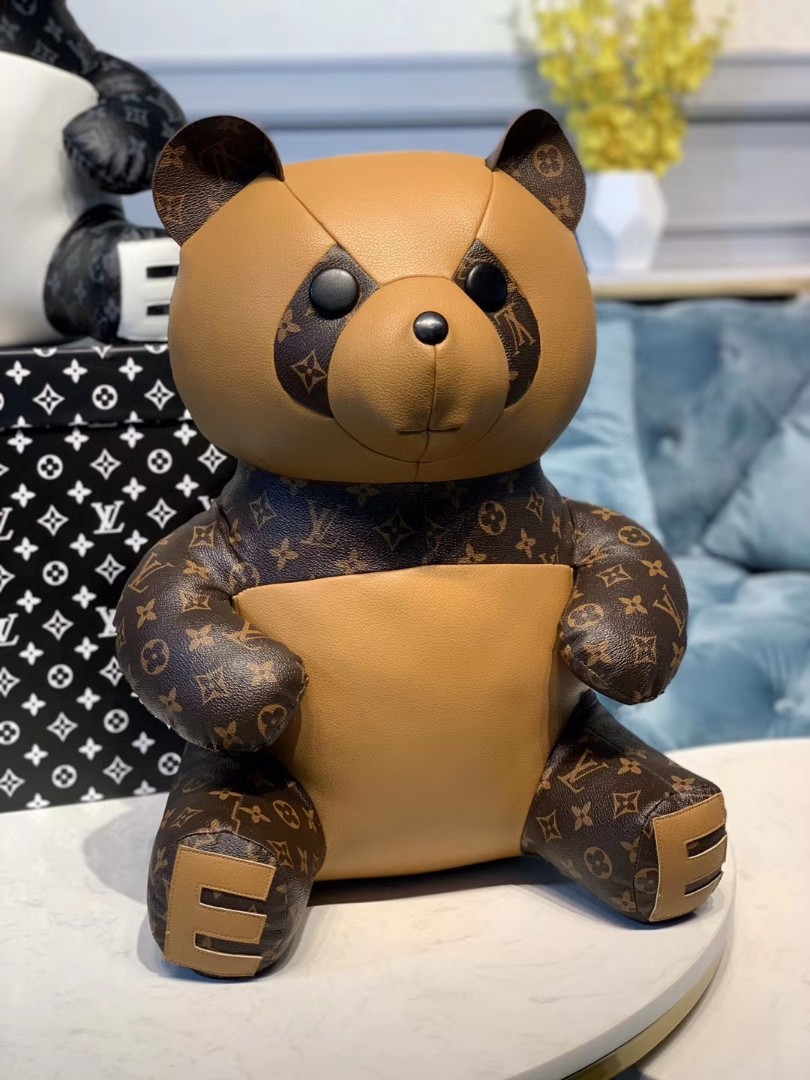 Louis Vuitton Stuffed Panda Bear E in 2023