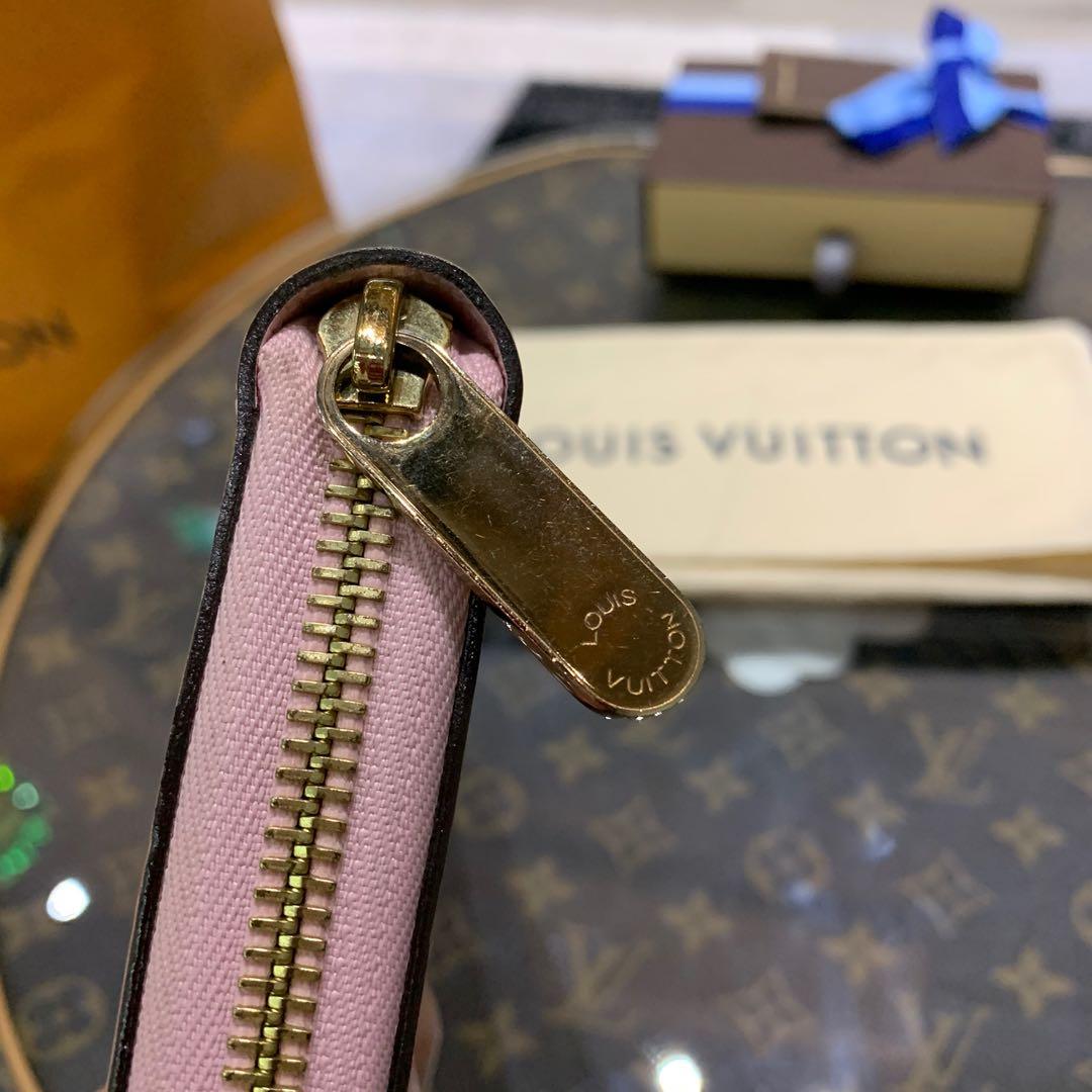 Louis Vuitton Zippy Wallet, Rose Gold