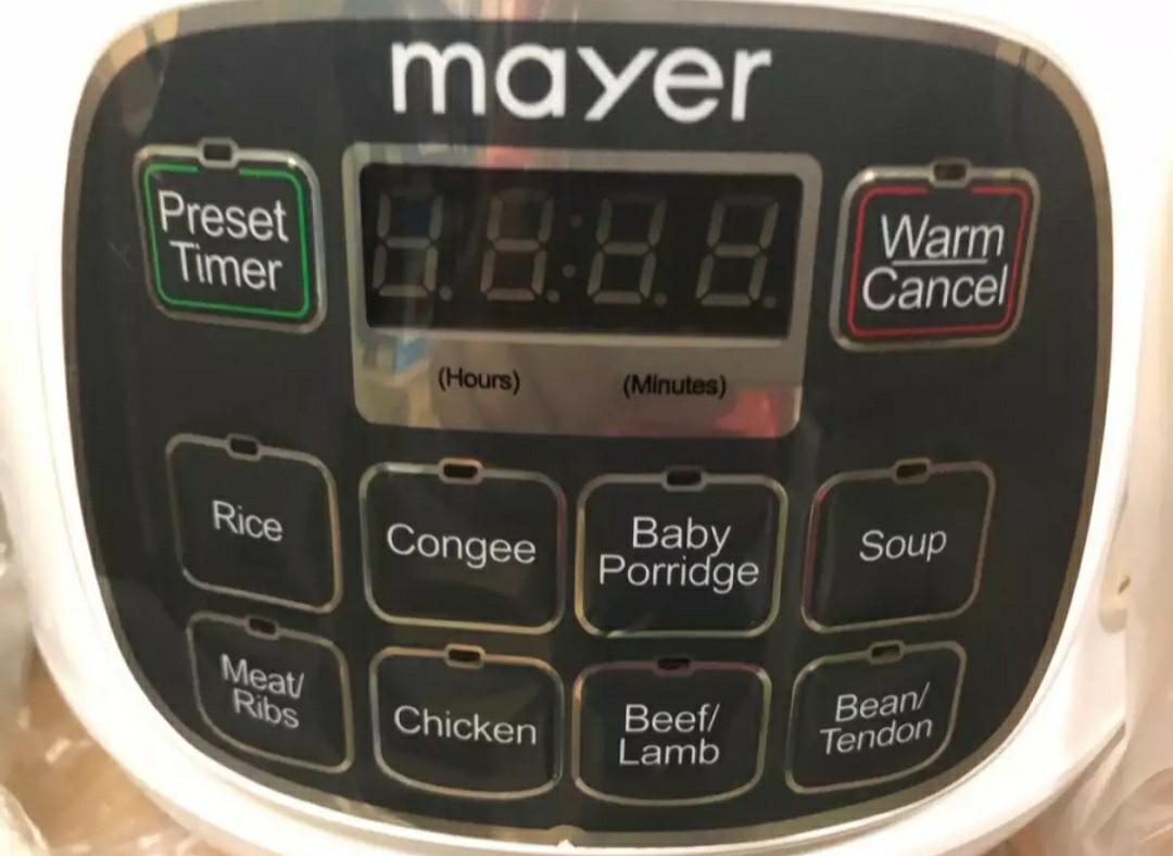 Mayer MMPC1650 Pressure Cooker TV Home Appliances Kitchen Appliances Cookers on Carousell