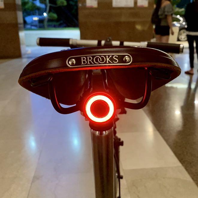 Brooks saddle light sales