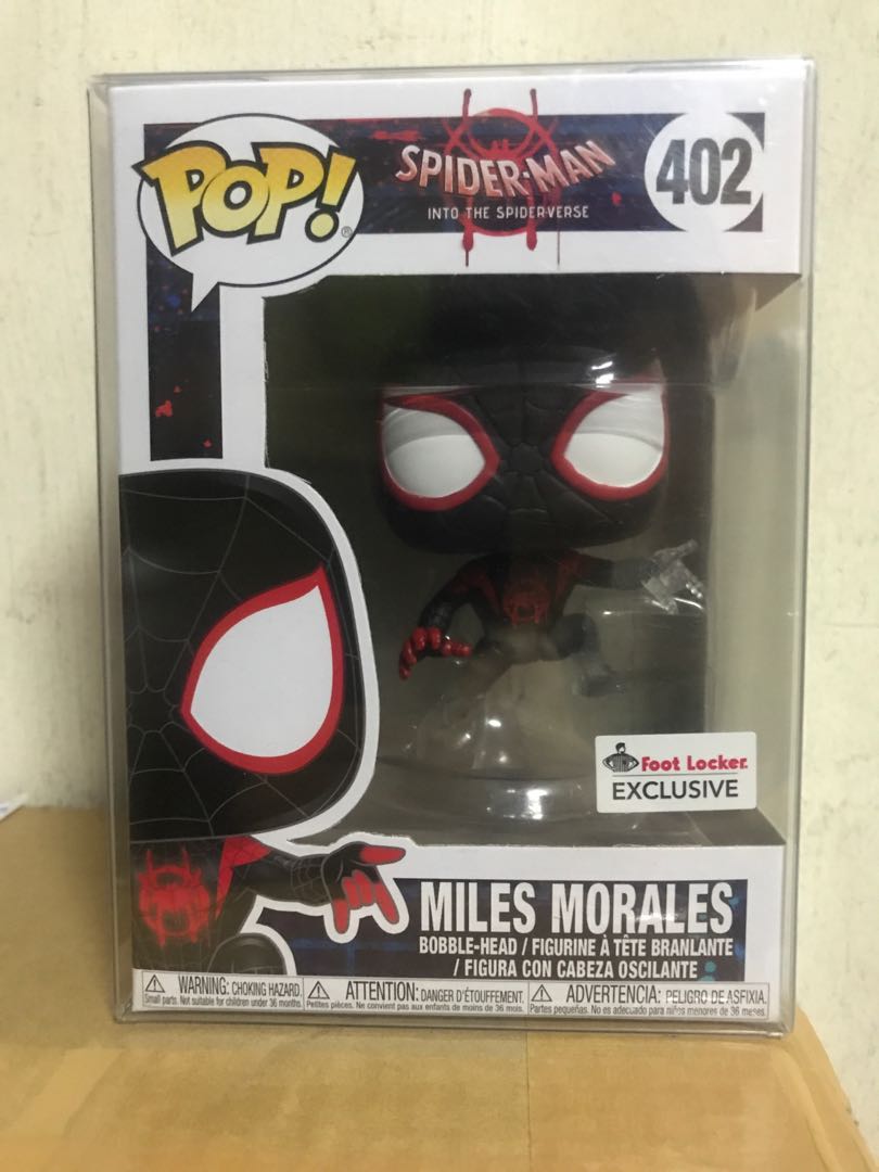 Miles morales funko pop footlocker exclusive store