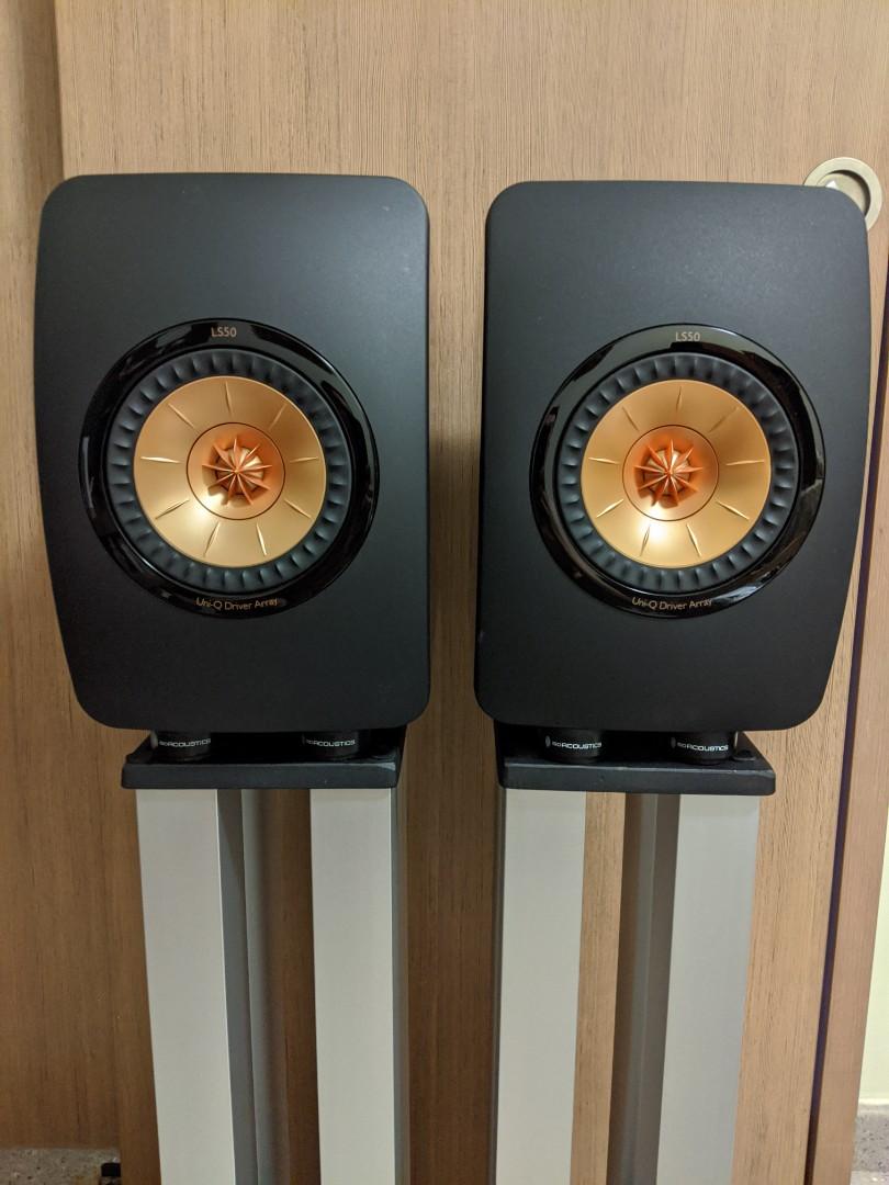kef ls50 passive speakers