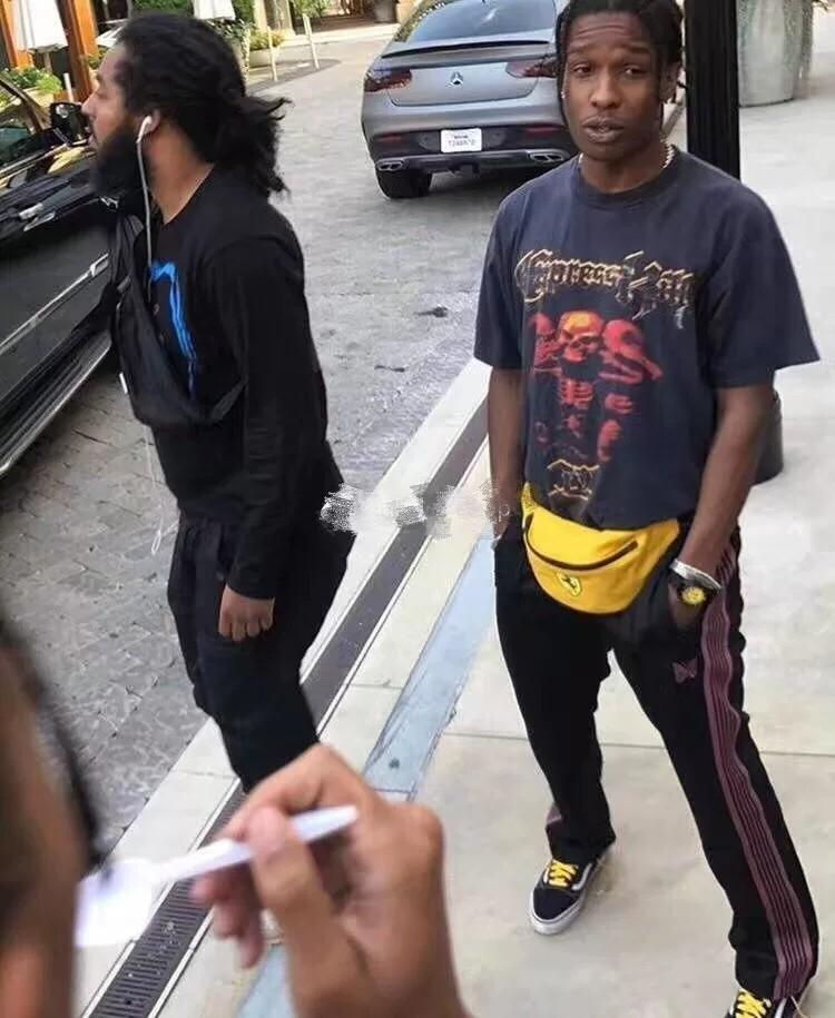 Asap rocky needles track pants discount